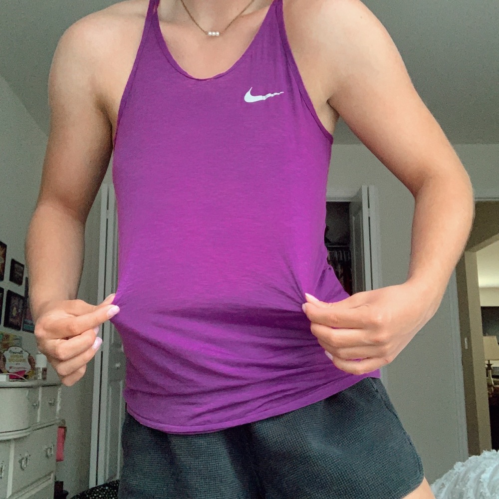 Purple tank top